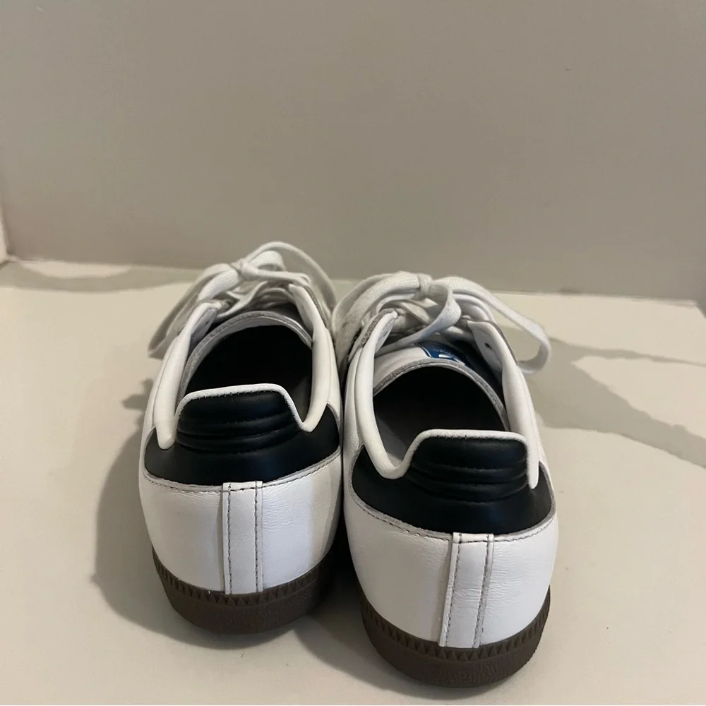 Adidas Samba OG White Black – Classic Leather – Women’s [7.5] – Retro Sneaker